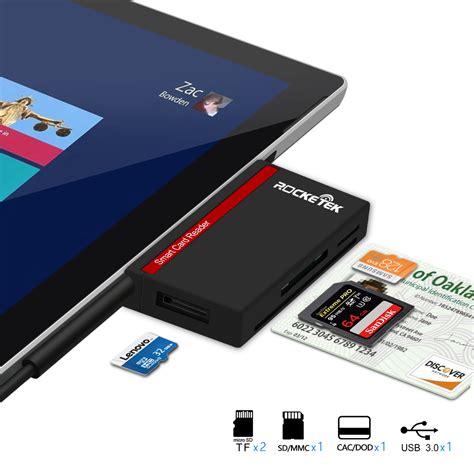 surface pro 3 smart card reader|microsoft surface with cac reader.